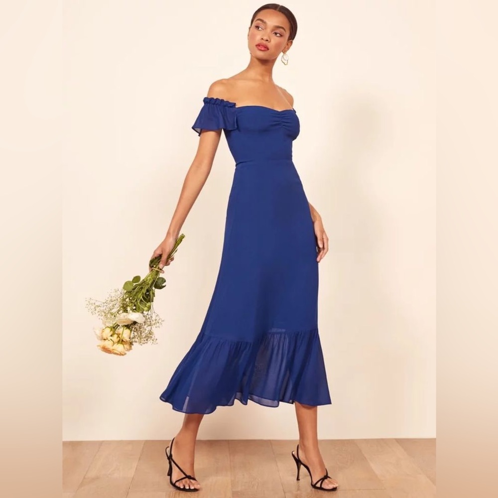 Brand Reformation, Size 12, color blue